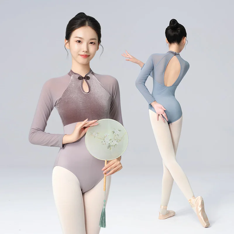 Woman Ballet Leotards Chinese Style Gymnastics Leotards