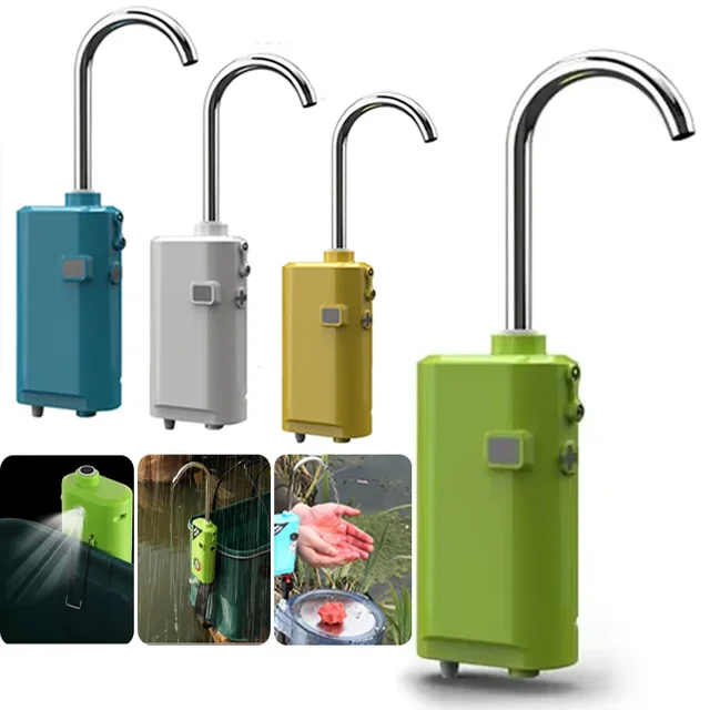 ปั๊มออกซิเจนอัจฉริยะแบบพกพา 3 in 1 สำหรับตกปลา ชาร์จซ้ำได้ พร้อมไฟ LED สำหรับตั้งแคมป์กลางแจ้งและเลี้ยงปลาในบ้าน 1
