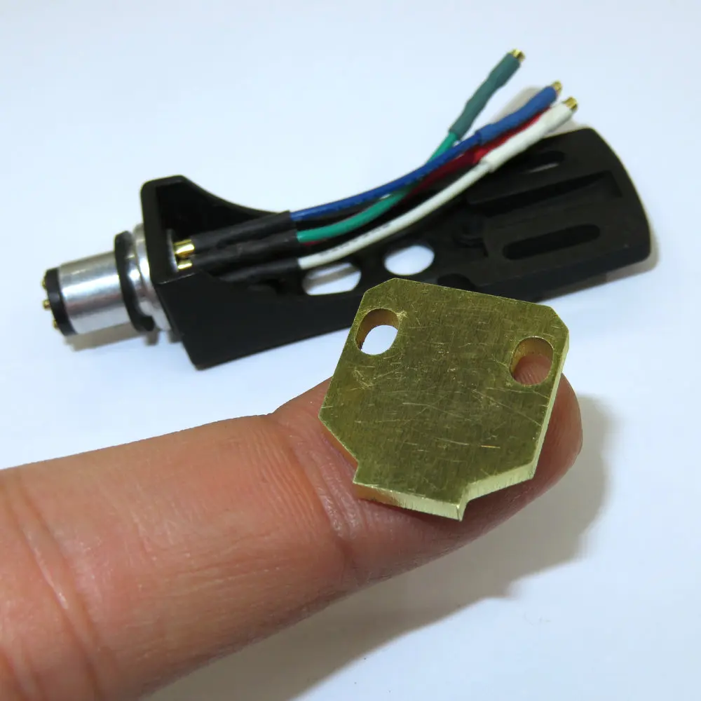 Phono Cartridge Spacer Shims Brass VTA for Turntable Thorens Rega Linn SME & More