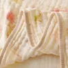 Double Crepe Baby Blankets Newborn Muslin Cotton Gauze Quilt Print Swaddle Blanket Kids Bedding Stroller Cover 3