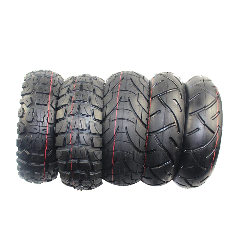 2 Pieces 10 Inch E Scooter Tyres 10 X 3.0 Inch Off Road City Road - View #2