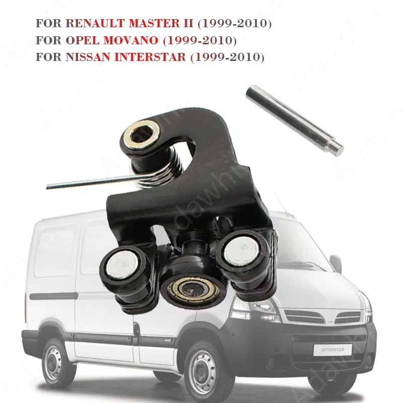 

Правая раздвижная дверь Средний ролик для Renault Master OPEL MOVANO 1997-2010 7700352379 09160740 4500440 9160740