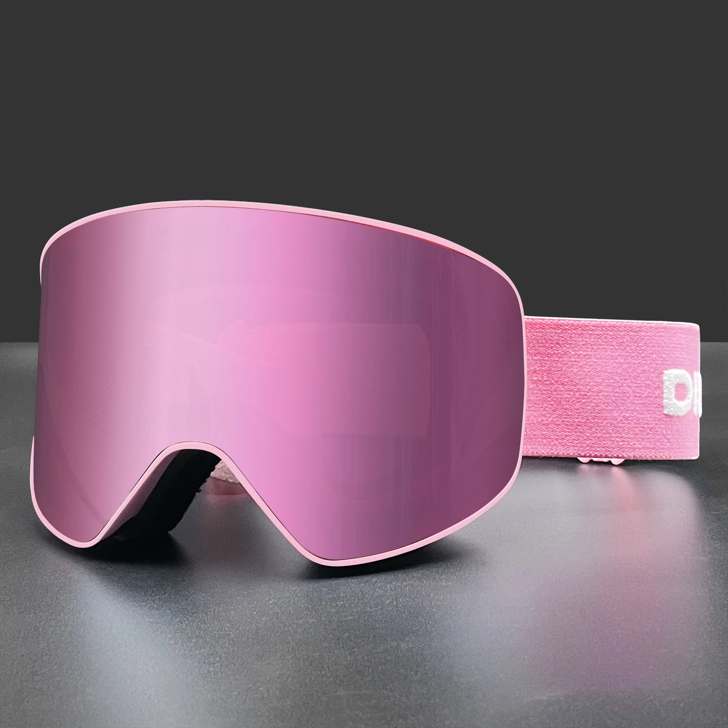 

Best mirrored anti-fog custom UV 400 Stylish Snow Skiing Goggles Double Layer Ski glasses Ski
