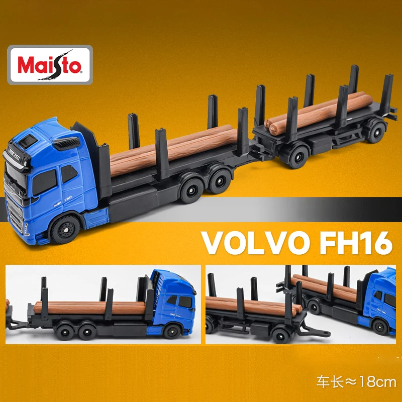 Maisto VOLVO FH16 Trailer Truck Alloy Car Diecasts & Toy Vehicles
