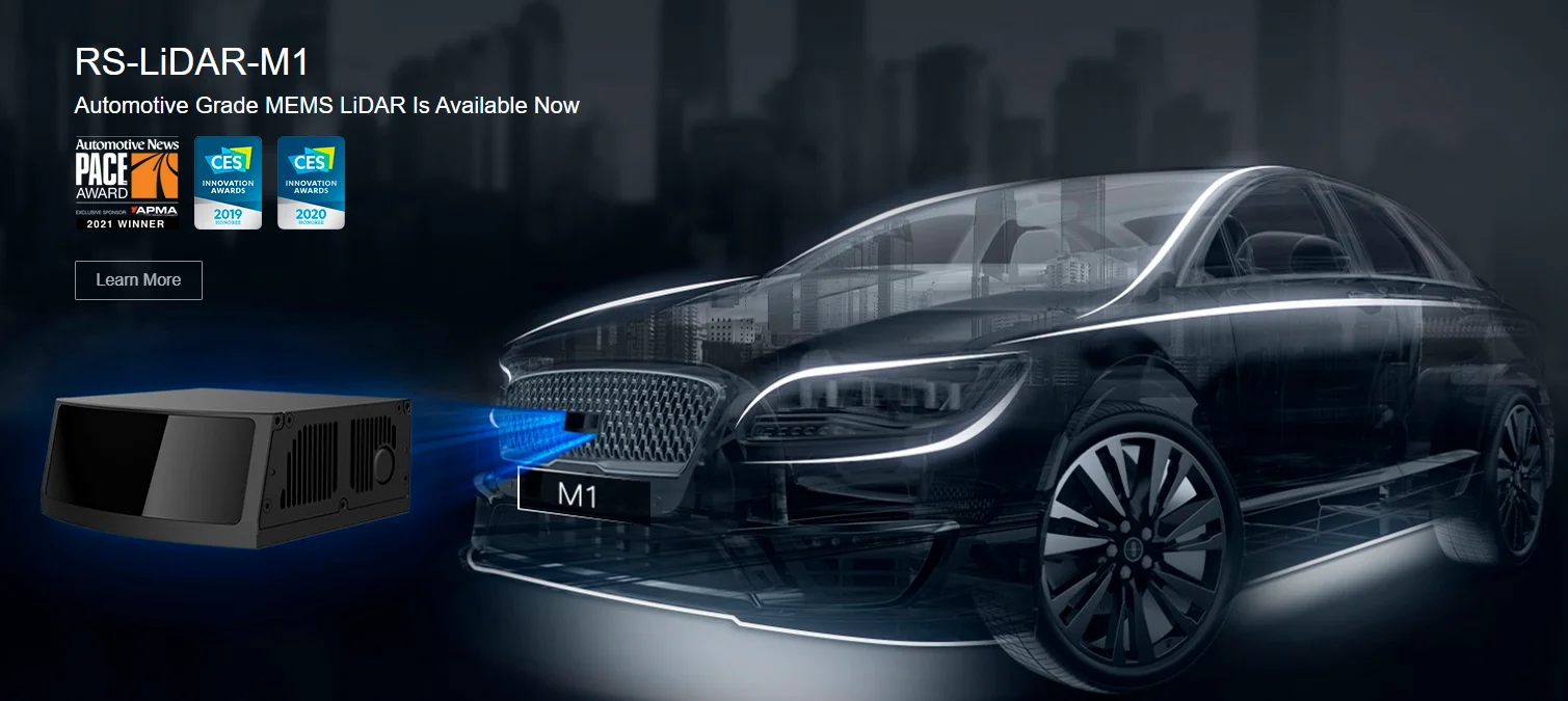 Рисунок 3 - Robosense RS-lidar-M1 твердотельное