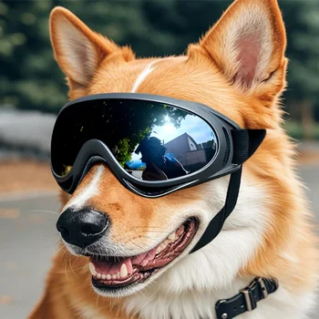 Adjustable Dog Sunglasses – Outdoor Protective Glasses for Small & Large Dogs 1