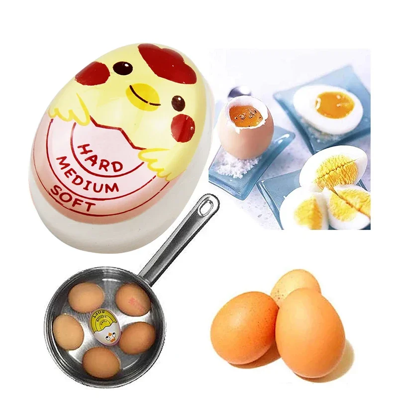 Egg Timer Kitchen Hard Boiled Egg Timer Egg Perfect Color Changing Timer Soft Hard Boiler