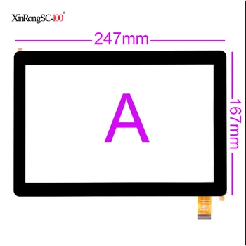 Sostituzione del sensore digitalizzatore touchscreen capacitivo per tablet ANCEL X6 X7 da 10,1 pollici, strumento diagnostico professionale OBD2
