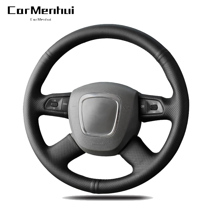 Wearresistant And Nonslip Hand Sewn Steering Wheel Cover For Audi A4