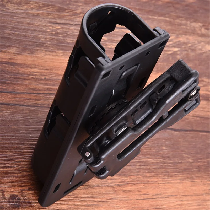 360 Degree Rotation Retractable Baton Case Holster Universal  Extensible Baton Holder Self Defense EDC Outdoor Survial Tool