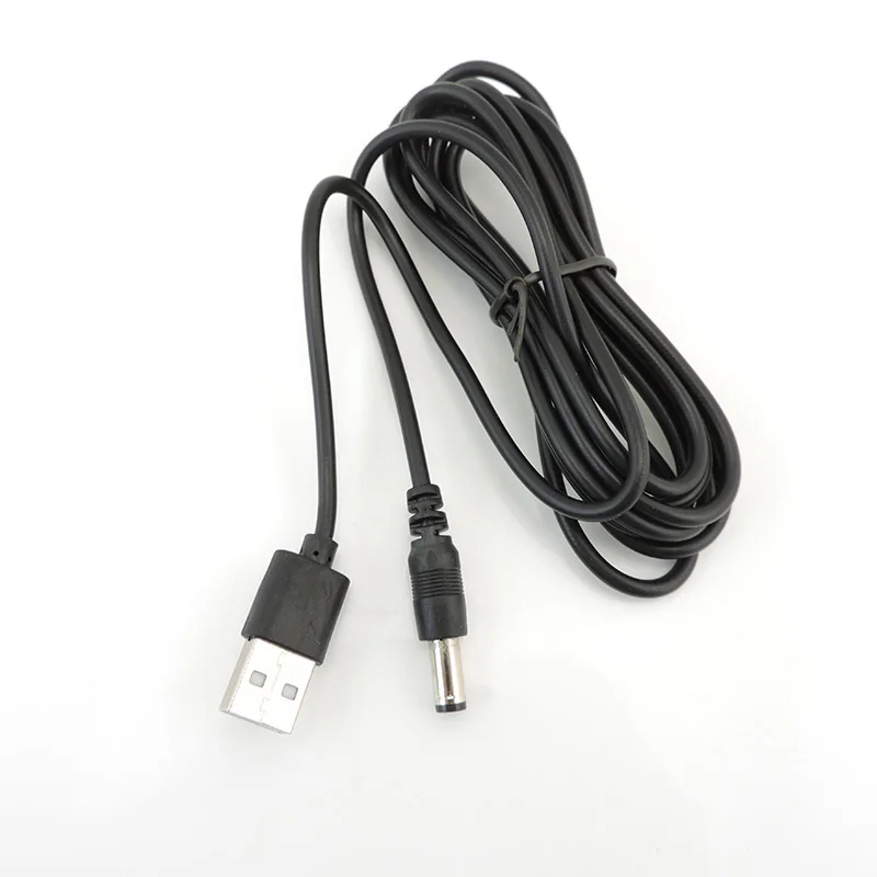 USB 2.0 Maschio A a DC 5,5 mm x 2,1 mm Spina Jack Cavo di alimentazione CC Presa Connettore Cavo 5 V Linea 5,5 mm * 2,1 mm 1  7