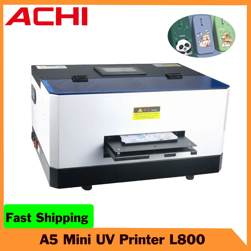 

Phone Case Flatbed Printer A5 UV Printer For CD Mini Printing Machine Small UV Printer For Plastic Metal Acrylic Fast Ship