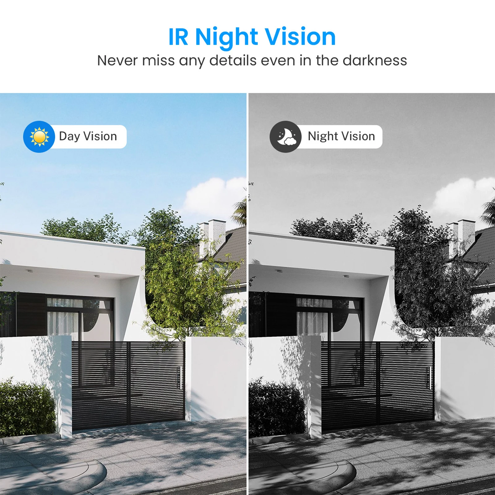 WiFi IP Camera Outdoor 15MP 8K Triple Lens Triple Screen Security Video Monitor Night Vision Waterproof 10X Zoom Onvif CCTV Cam 3