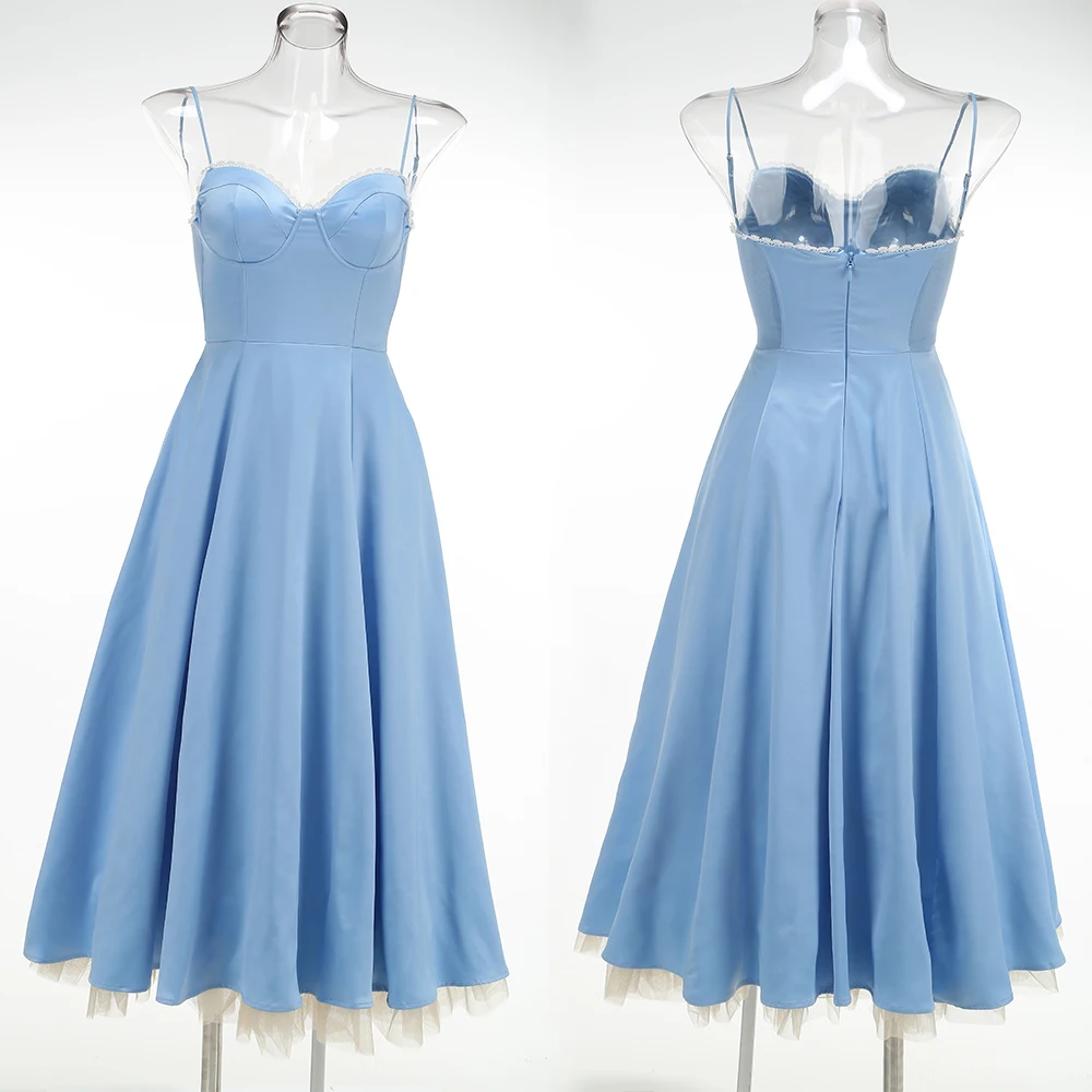 Abito Lungo Estivo Donna – Chiffon Con Volant, Scollo A V, Eleganza Per Matrimoni E Cocktail
