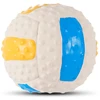 Squeaky Dog Toys Soft Latex Balls For Small Medium Large Dogs Rugby Football Volleyball Pet Toy Dog Interactive Chew Toy Ball 6