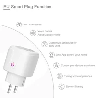 16A Tuya WIFI Plug Smart life Socket Outlet UK EU AU Brazil FR Israel IT Plug APP Remote Control Work For Alexa Google Assistant - Image 3
