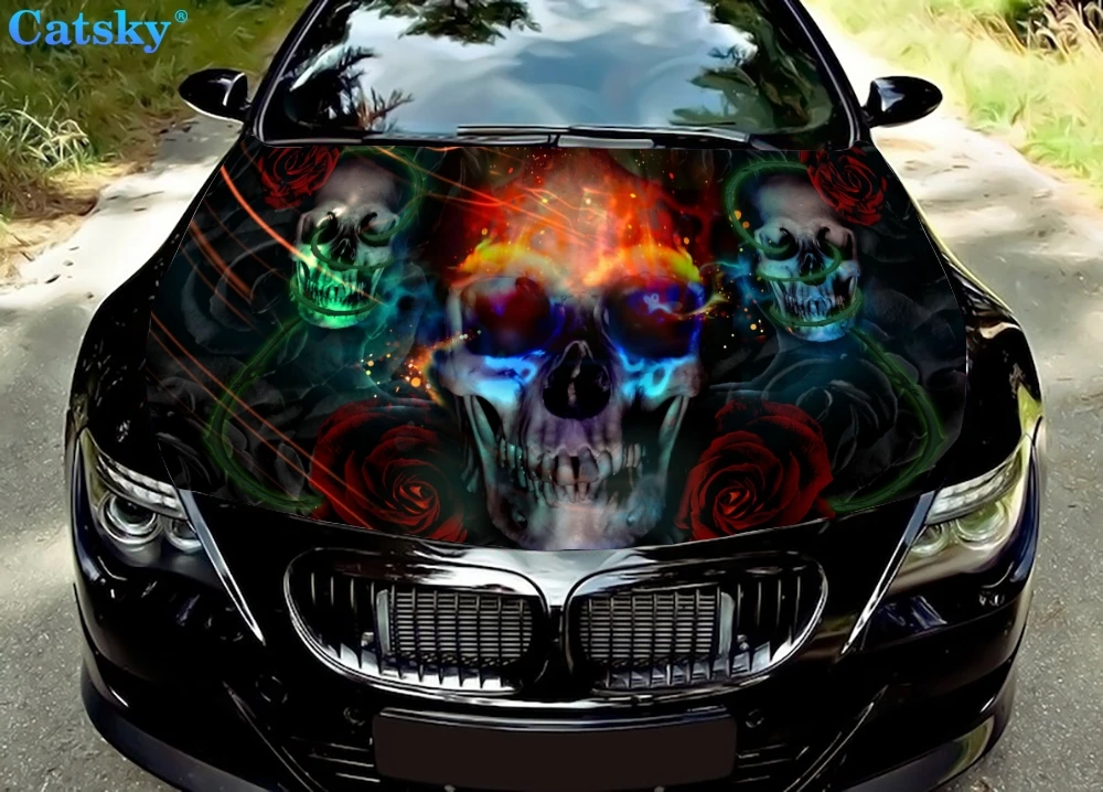 Anime Berserk Car Hood Vinyl Adesivos, Envoltório De Filme, Tampa