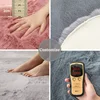 Imitation Rabbit Fur Carpet For Home Decor Warm Plush Sofa Cushion Imitation Fur Children's Bedroom Bedside Foot Mat Beige Gray 4
