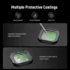 NEEWER 1/4 Black Diffusion /ND8/ND16/ND84 Phone Lens Filter, Quick Release Mist Filter For iPhone 16 Pro /Pro Max Phone Cage 5