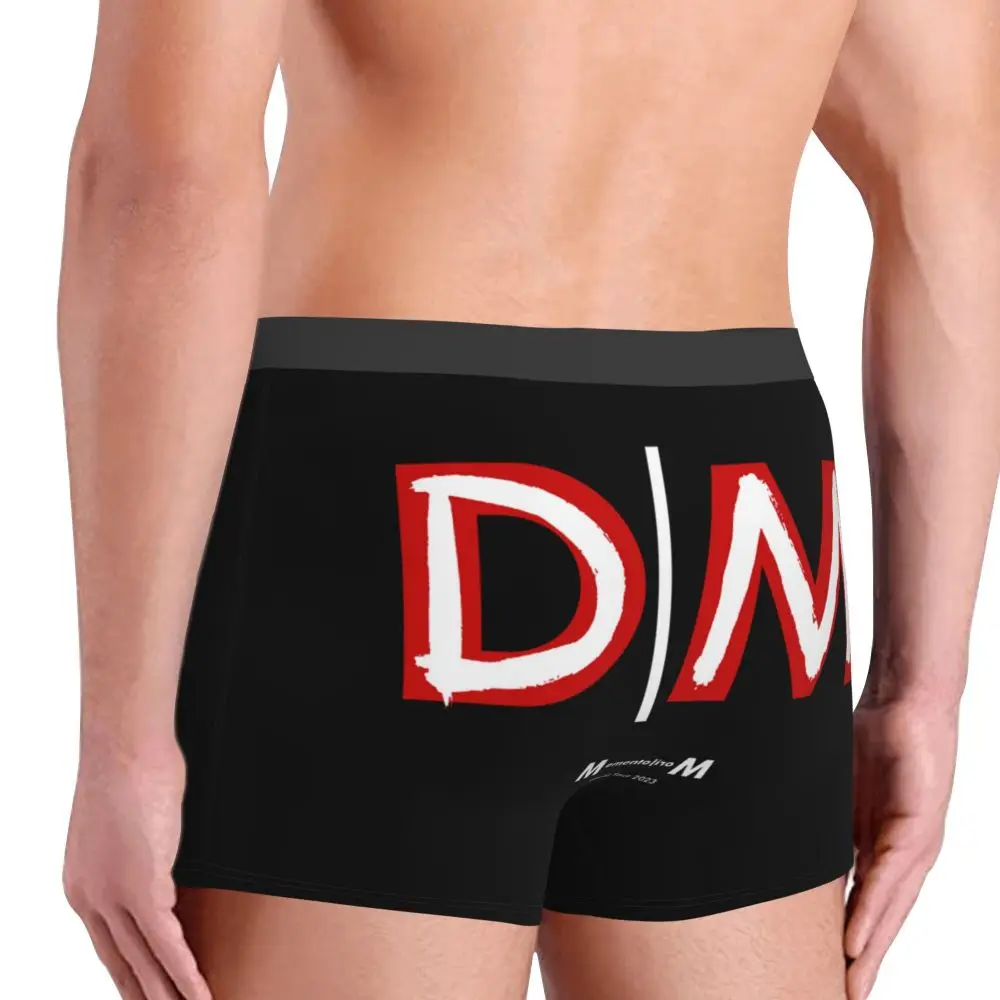 Custom Electronic Rock Depeche Cool Mode Boxers Shorts Men Briefs Underwear Cool Underpants