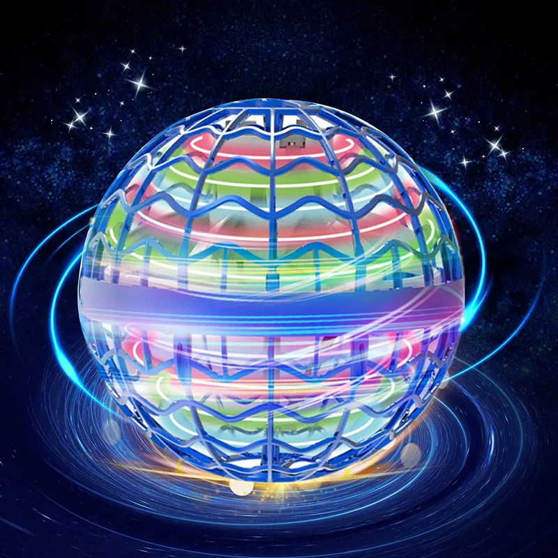 Prodotto Originale Fly Ball Hover Ball Led Light Rotating Fly Ball Toy Flying Drone Ball 2022 Indoor E Outdoor Regalo Per Bambini