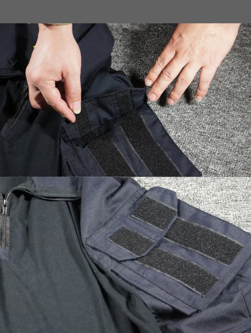 Tactical Suit Combat Uniform Tactical Tom Plus GEN3 G3 Training Tactical Hunting Combat training special force Frog suit Long sleeved + long pants