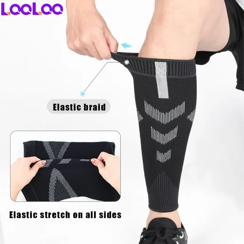 Calf Compression Sleeves 1Pcs for Men Women Footless Compression Socks Without Feet Shin Splints Varicose Vein Treatment