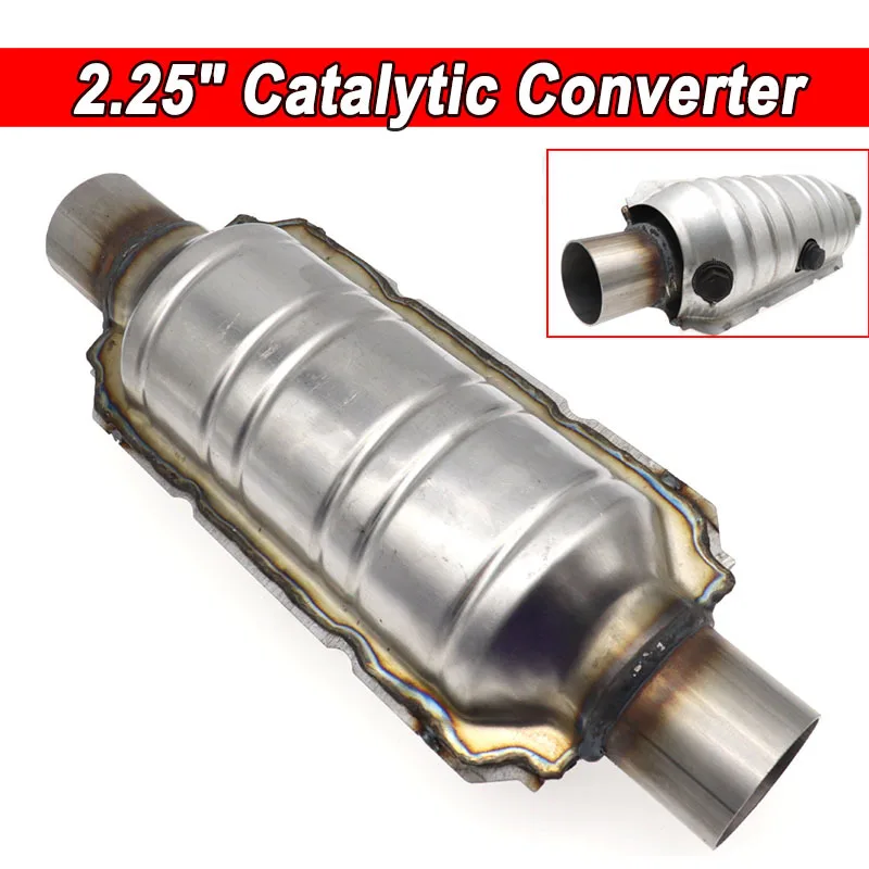 Catalytic Converter Auto Parts 2.25" Inlet/outlet Universal High Flow