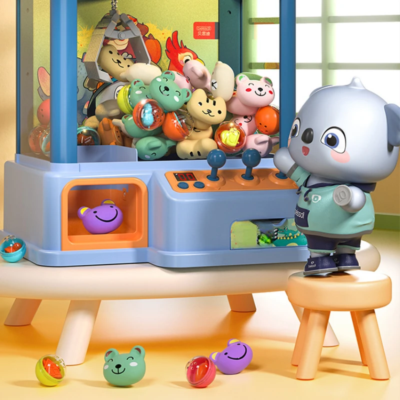 Children Prize Claw Small Household Mini Clip Doll Girl Large Hanging Ball Medium Gashapon Machine Girls' Toys