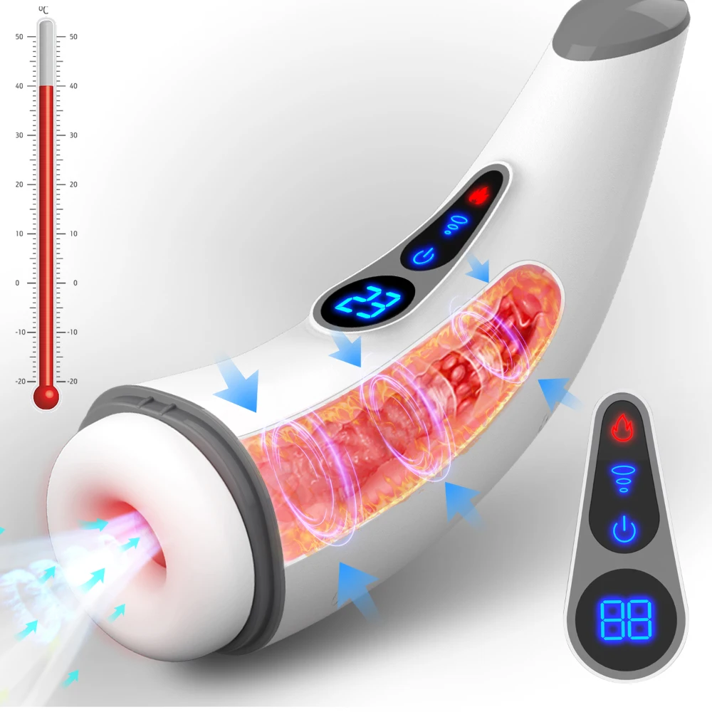 Automatic Vacuum Male Masturbator With Heating And Sucking Function_voghion.com