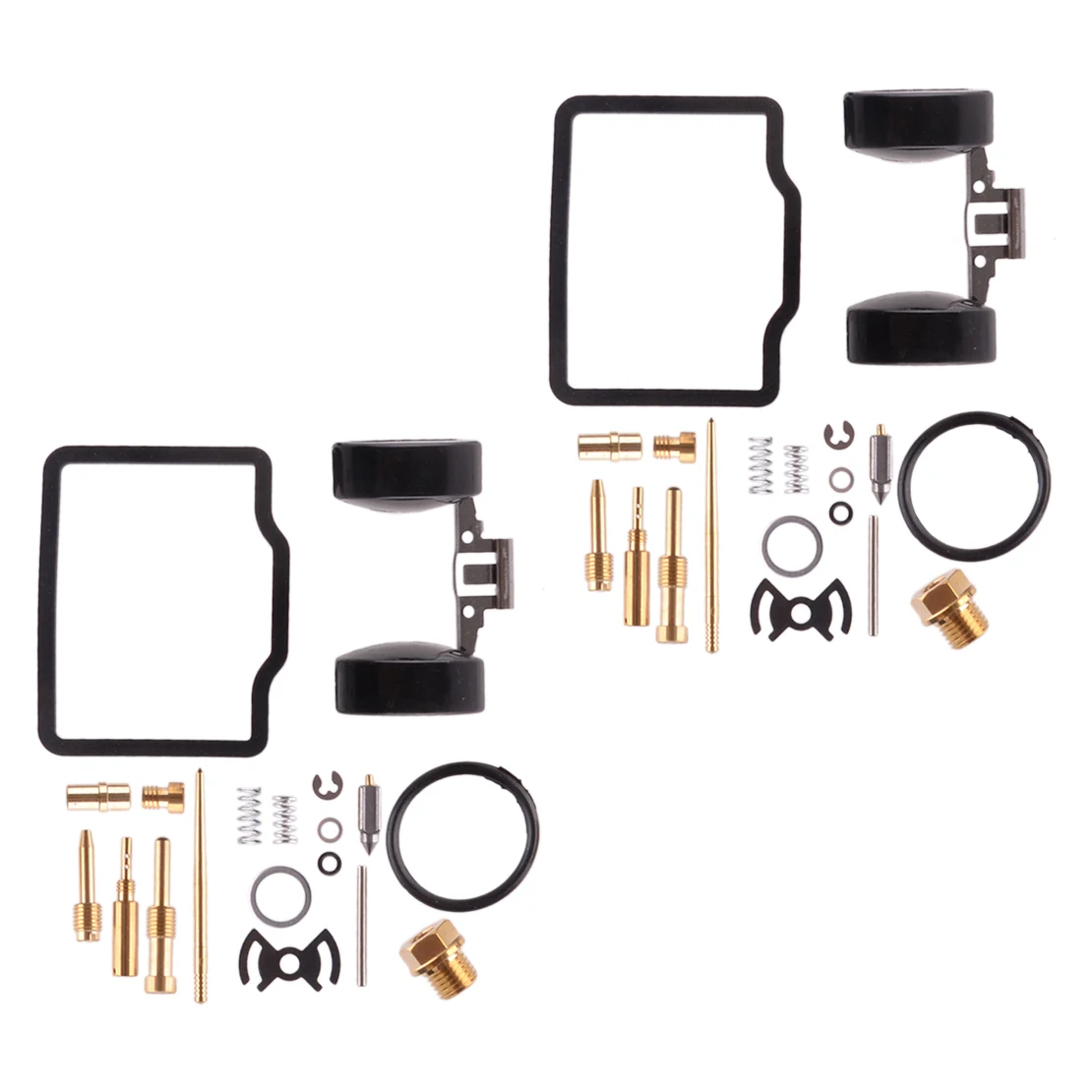 2 Sets Carburetor Rebuild Repair Kit Float Jet Needle Fit For Honda Cb100 Super Sport Cl100 Scrambler Xl100 Sl100 Motosport 100