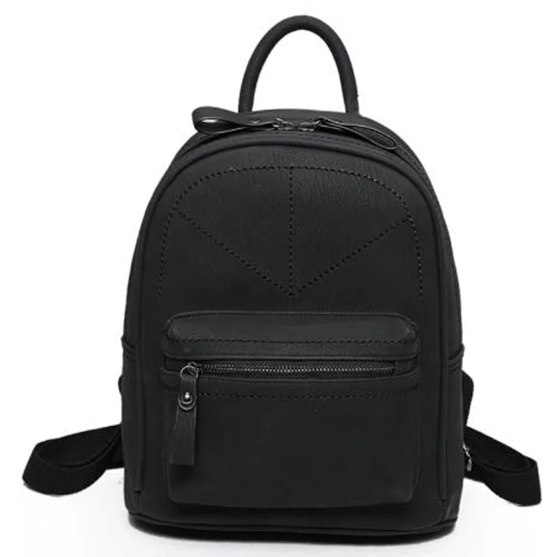 

Новый матовый кожаный рюкзак в стиле ретро, сумка на плечо, Корейская версия Tide, Женская ветрозащитная Сумка для колледжа, британская дорожная сумка