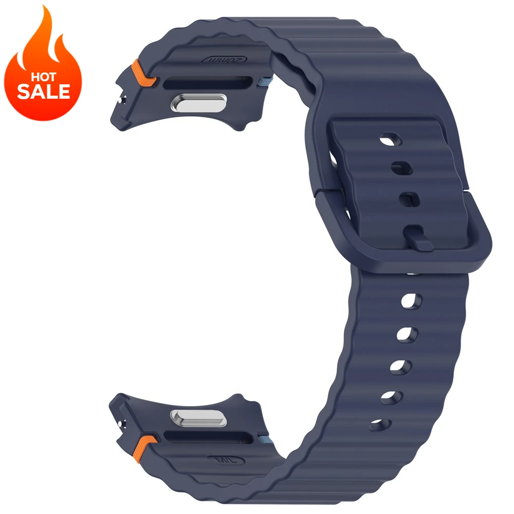 Seamless Quick Release Silicone Watch Strap - Versatile Design