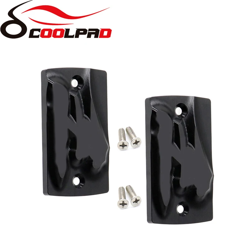For SUZUKI GSX1300R HAYABUSA 1999- Motorcycle Accessories CNC Oil Fluid Cap 3D Brake Clutch Cylinder Reservoir Cover