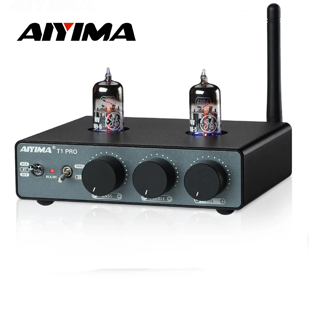 AIYIMA T1 PRO & A07 MAX 真空管プリ・メイン 真空管おまけ
