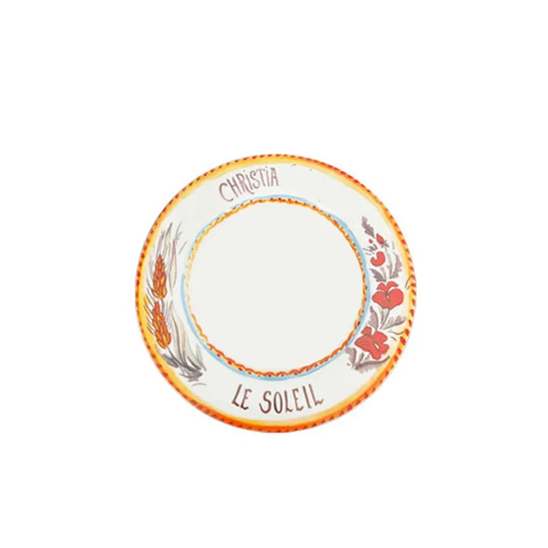 Rider Waite Tarot Flat Plate The Sun And The Moon Style 4pcs In One Set With Gift Box Steak Flat Dinner Plate Coffee Cup Set