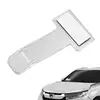 Transparent Car Vehicle Parking Ticket Receipt Permit Card Holder Clip Sticker Windscreen Plastic Universal Car Accessories 6
