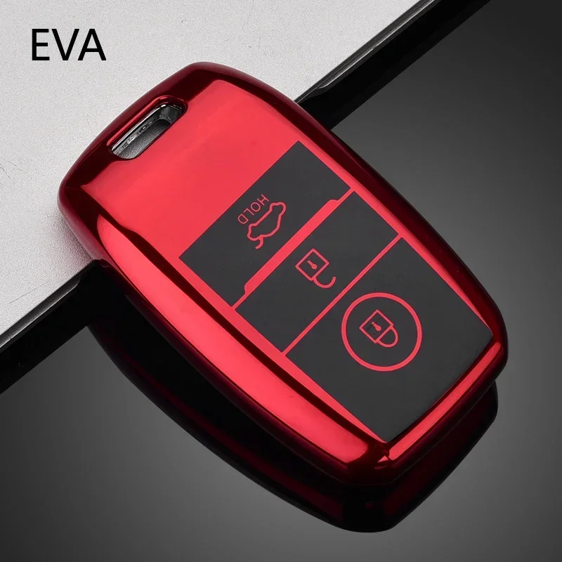 TPU Car Key Case FOB Cover Keychain for Kia Ceed Rio Rio5 Sportage R K3 KX3 K4 K5 Ceed Sorento Cerato Optima 2015 key case key case cover car key shell anti lost keychain car key chain