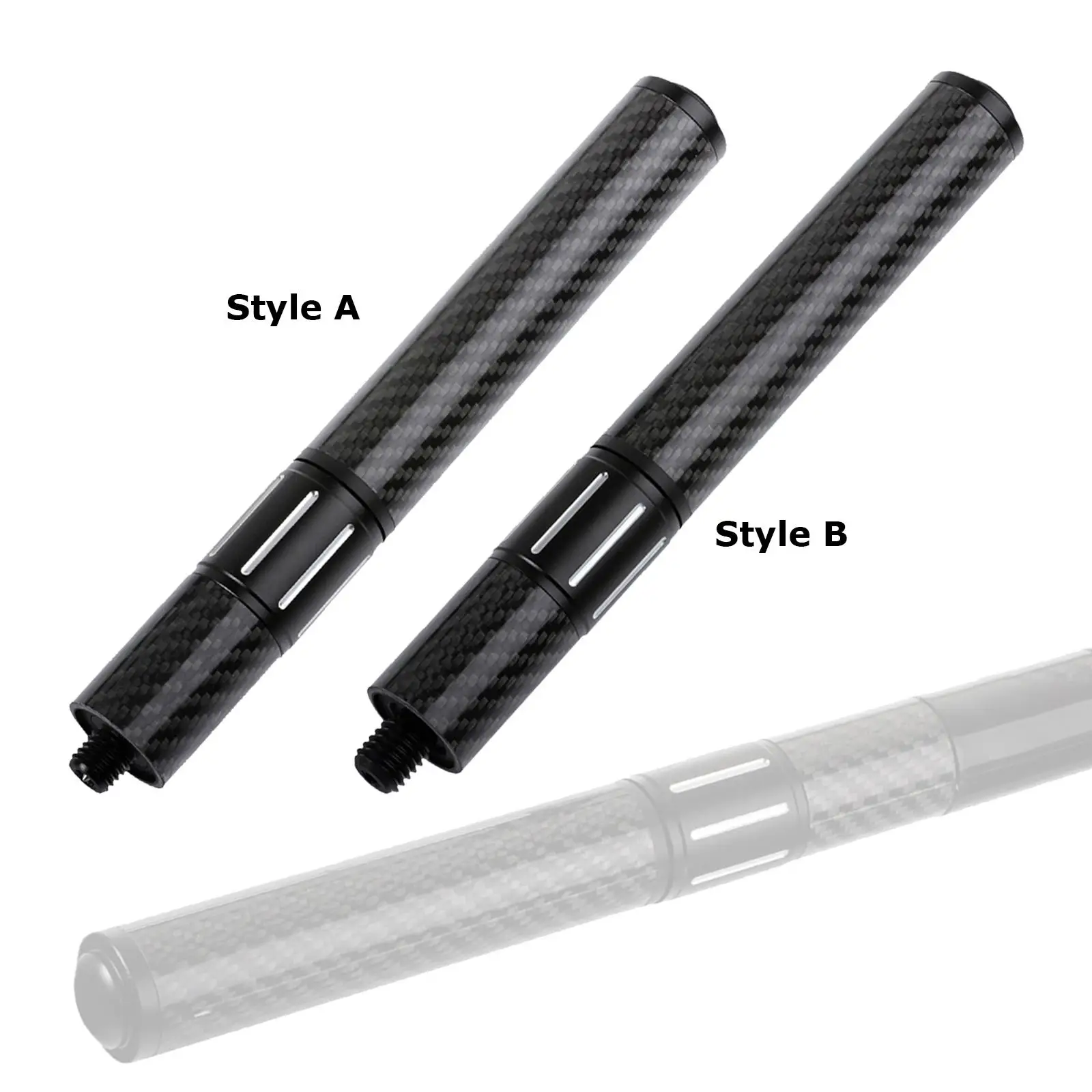 Cue Stick Extender Lengthen Tools Retractable Pool Stick Extension for Billiard Lovers Athlete Beginners Enthusiast Professional