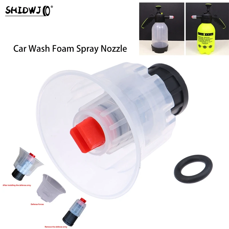 Car Wash Foam Sprayer Car Wash Water Gun Pressure Washer Foam Nozzle Pressure Washer Nozzle Car Washing Spray Pot Car Washing Foam Pot Foam Spray Pot Water Gun Nozzle Water Gun Accessories High Pressure Water Gun Foam Nozzle High Pressure Washer Accessories Foam Cannon Car Wash Foam Spray Nozzle Windscreen Fan Foam Nozzle Internal Thread 1pcs