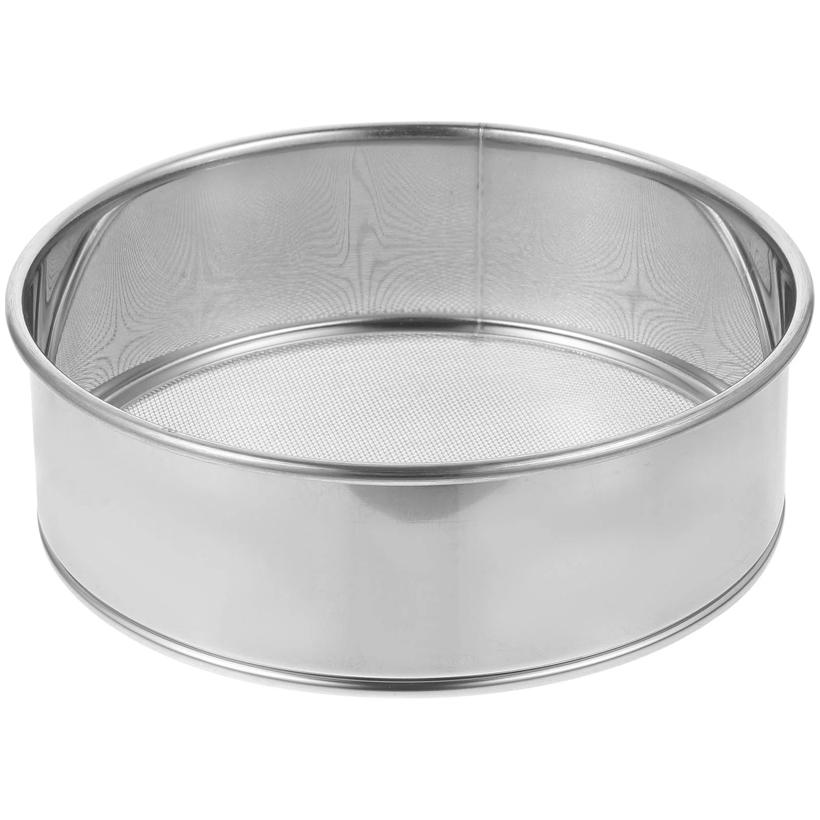 

Stainless Steel Flour Sieve Strainer Kitchen Fine Mesh Flour Sifter Powdered Filter
