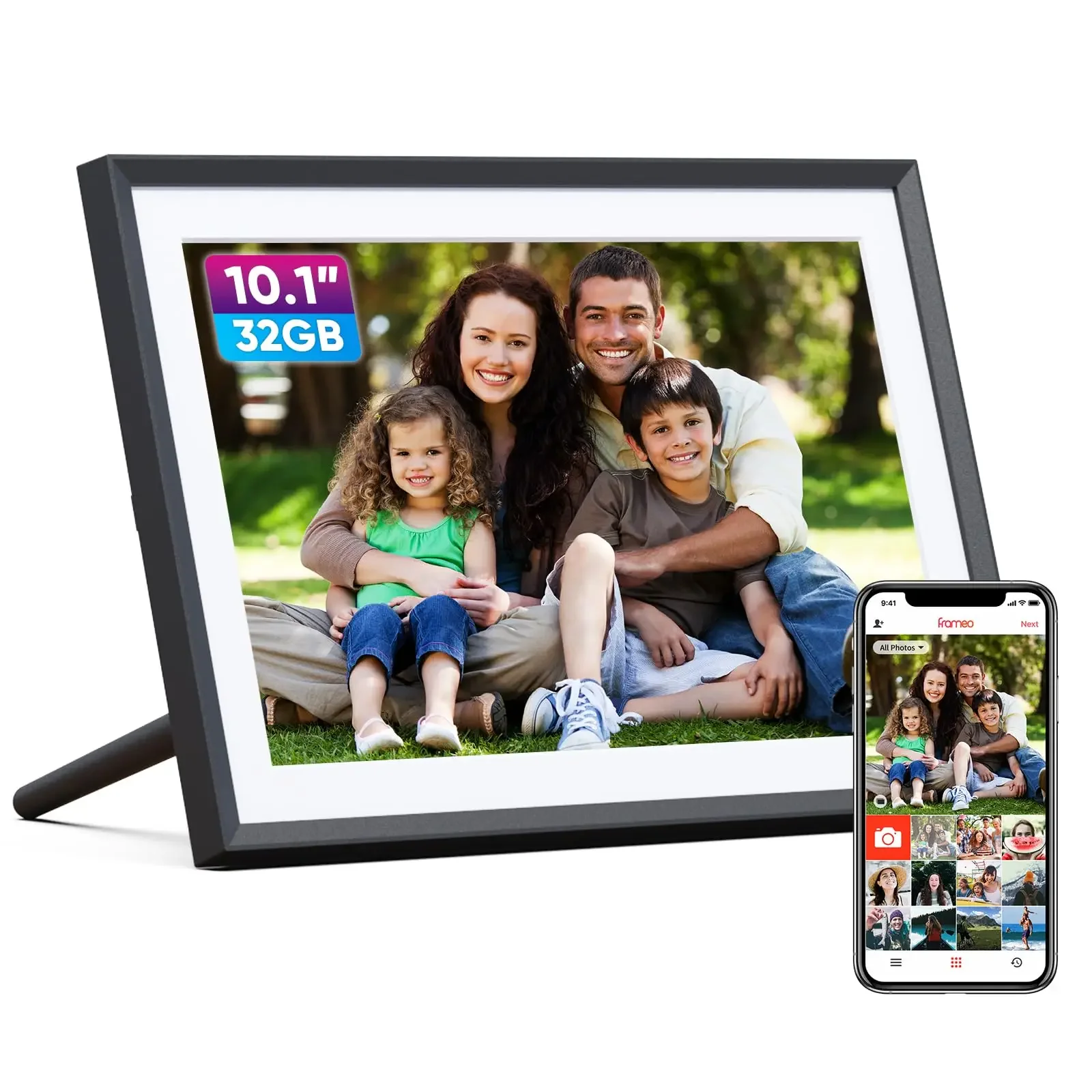 

Arzopa 10.1 Inch Wifi Touch Video NFT Digital Photo Picture Cuadros Bilderrahmen Lcd Cloud Frameo Digital Photo Frame