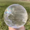 Natural Transparent Crystal Ball Quartz Energy Gem Mineral Specimen Healing Home Office Decorative Gift 2