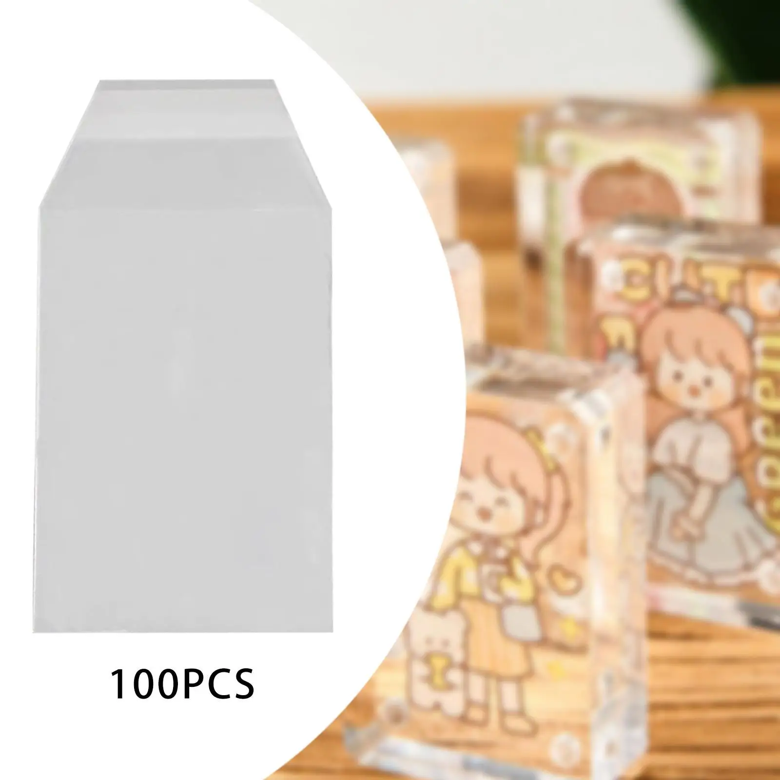 100x Ccg Protective Sleeves Professional Collectible Graded Card Guard Case