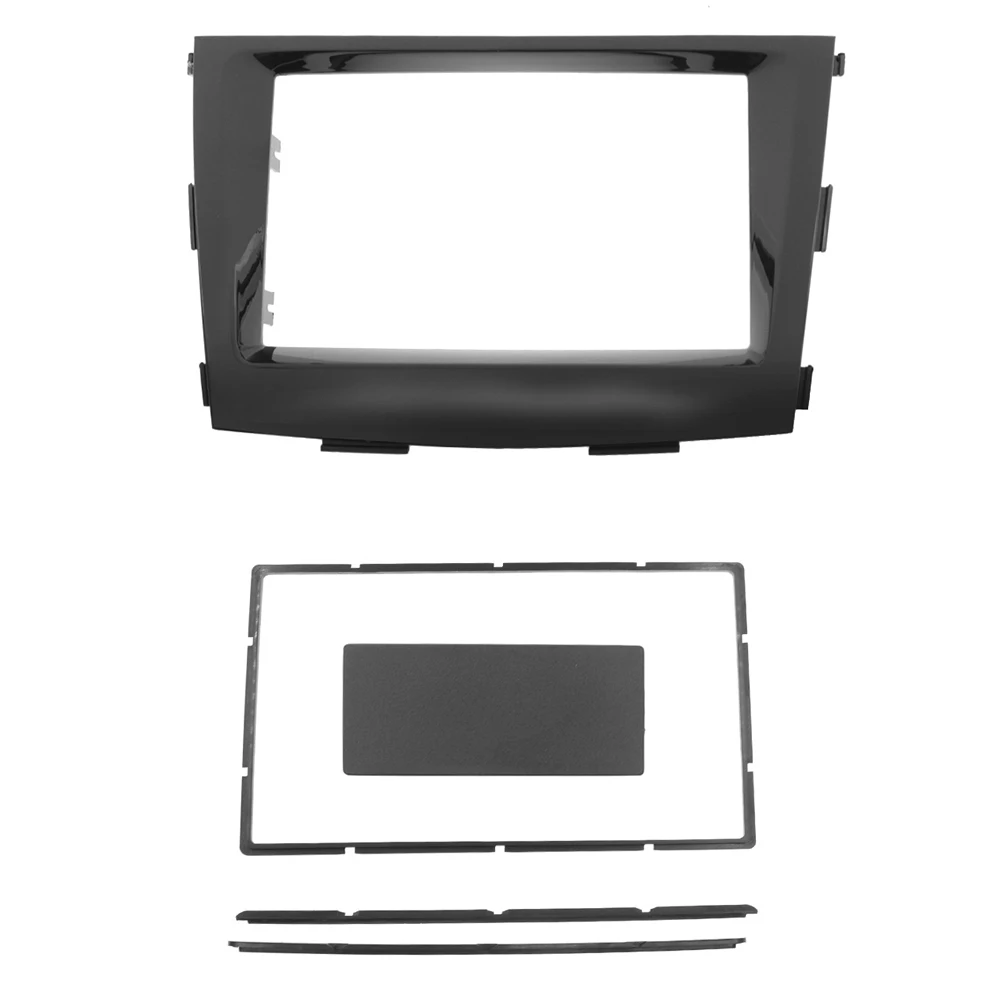 Per 2015 Ssang Yong Tivoli Tivolan 2Din Autoradio Fascia Panel Dvd Cd Trim Kit Audio Dash Montaggio Raccordo Adattatore Piastra Facia