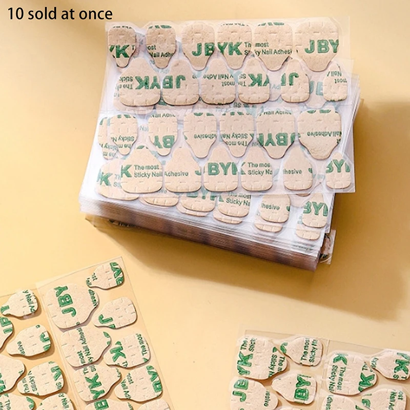 240개 DIY 팁 네일팁 아크릴 매니큐어 젤 메이크업 도구 방수 양면 네일아트 접착 테이프 접착제 스티커