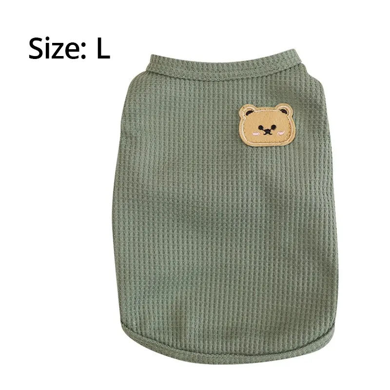 Green Bear Pet Summer Vest 6