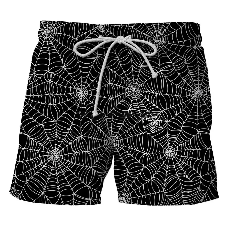 Summer Fashion Classic Colorful Leopard 3D Printed Men's Shorts Unisex Casual Beach Swimming Shorts Quick-dry Surf Board Shorts 3
