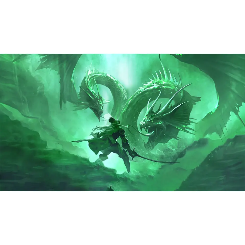 Might Dragon Playmat Dragon Shield Art Mat Cards Cover MGT Cards