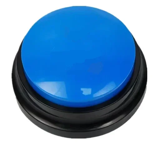 Recordable Talking Pet Sound Button for Communication Training and Interactive Play